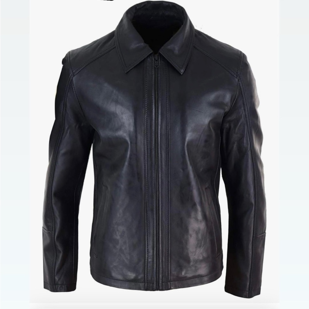 Black Genuine Leather Jacket